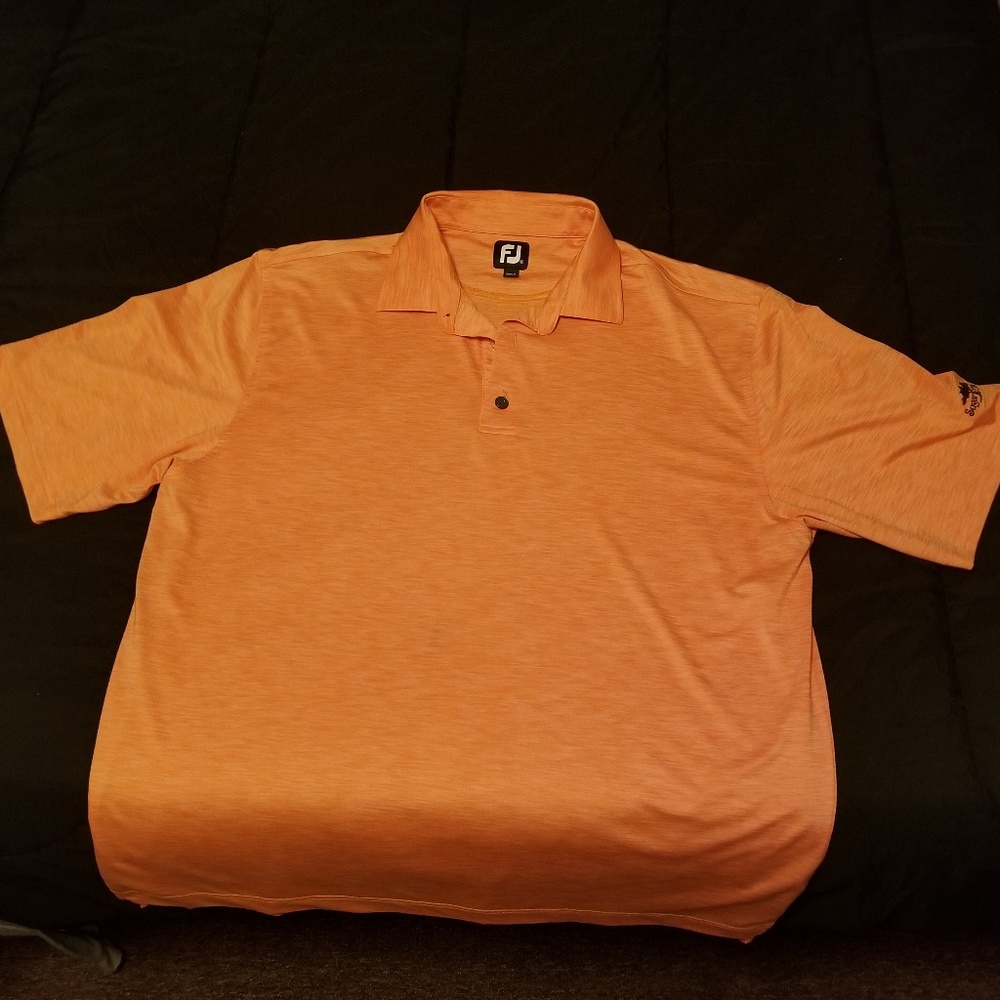 Mens FootJoy Dry Fit Golf Shirt